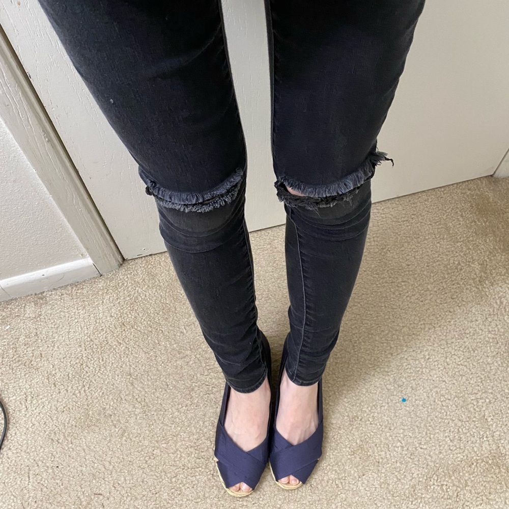 Ralph Lauren wedges size7.5